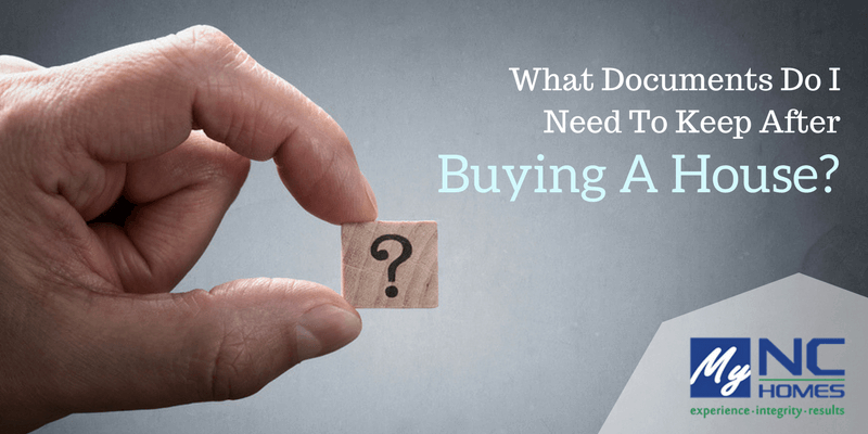 What documents you need to keep after buying a home